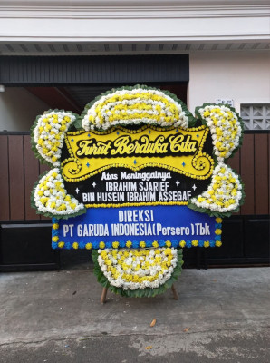 Papan Bunga Duka di Sekarsari