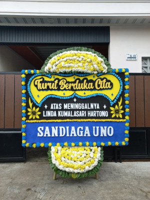 Papan Bunga Duka di Sekarsari