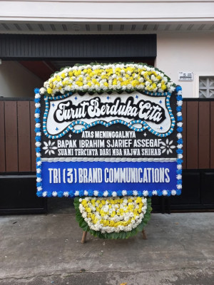 Papan Bunga Duka di Sekarsari